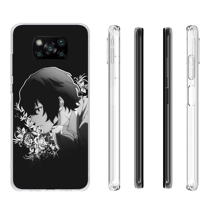 Bungo Stray Dogs Dazai Cover Phone Case For Xiaomi Poco F7 Ultra X7 X6 X5 Pro M7 Redmi 15C 15 13C 13 12C 12 10C 10 9A 9C 9T 9 Sh