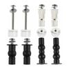 Essential Toilet Seat Back Nuts And Bolts Kit Includes Expanding Rubber And Stainless Steel Gaskets For A Secure Fit