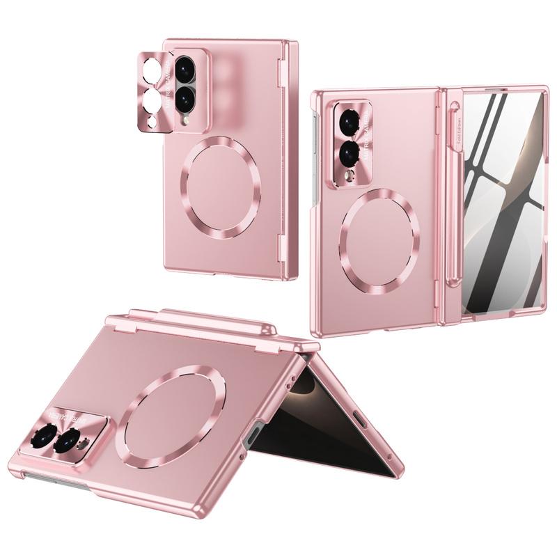 Per Samsung Galaxy Z Fold 8 Wide Z Fold 8 5G Custodia Magsafe con Protezione Cerniera Copertura Magnetica Stylus S Pen & Pellicola Protettiva