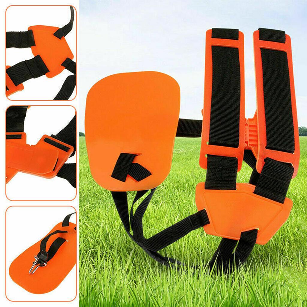 Hochleistungs-Doppel-Standard-Schultergurtgeschirr für FS 90951001319656 Rasentrimmer Perfekt für Gestrüppschneidearbeiten
