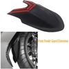 Kompatibel mit K1600GT K1600GTL K1600B K1600 Motorradzubehör ABS Vorderradkotflügelverlängerung, Schwarz
