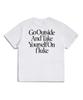 Peullukeu Crop Run Cool Dry Pigment Short Sleeve T-Shirt White Fst743C