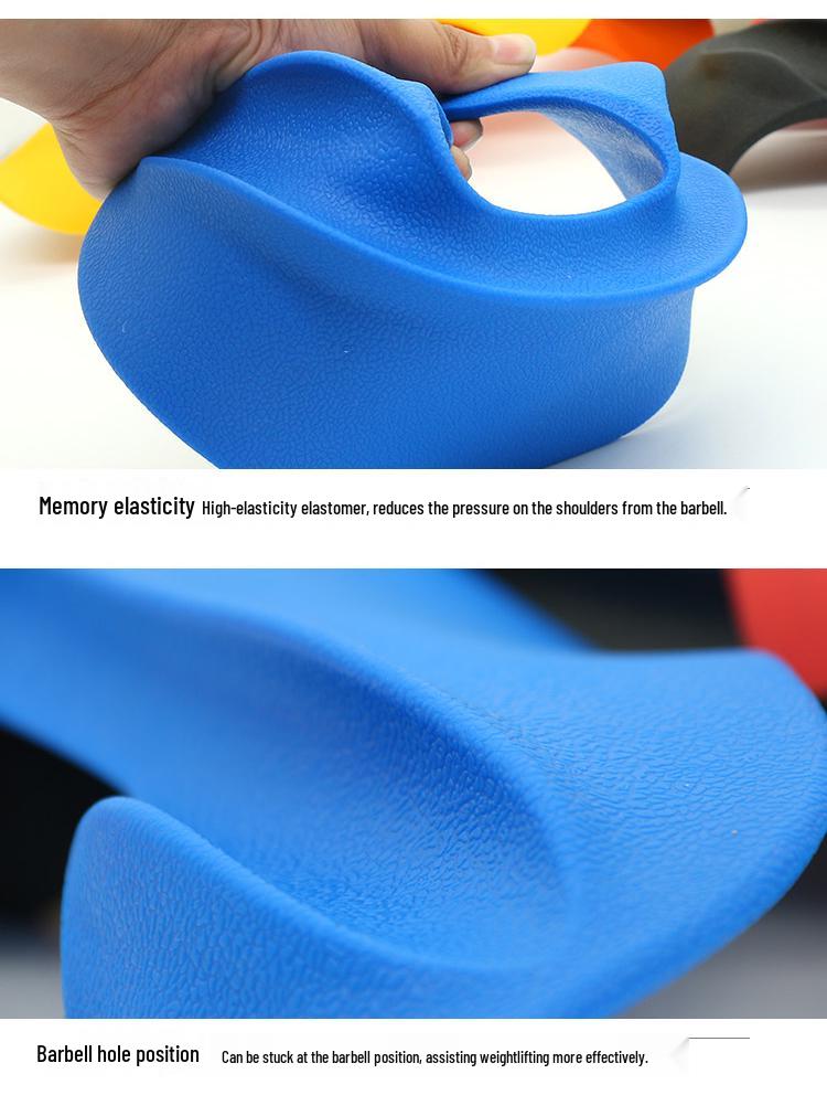Thickened Barbell Shoulder & Neck Guard Pad - Soft, Extended Protection Sleeve for Weightlifting