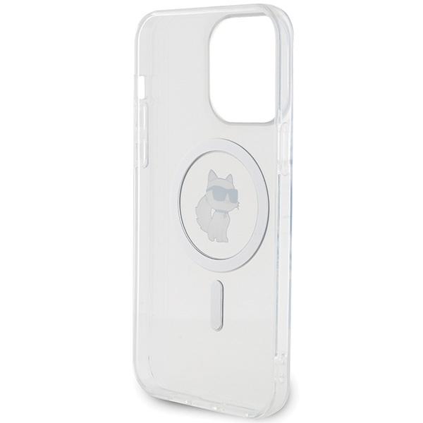 Karl Lagerfeld Klhmp15Xhfccnot Iphone 15 Pro Max 6.7 Transparent Hardcase Iml Choupette Magsafe