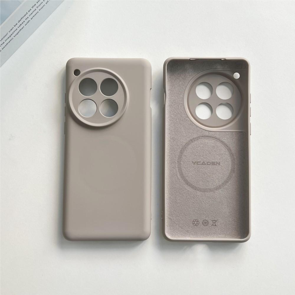 For Wireless Charging Magsafe Soft Liquid Silicone Phone Case For Oneplus 13 12 ACE 5 Pro Magnetic Slim Camera Protection Cover