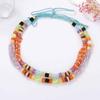 Bohemian Fashion Personality Trend Color Beaded Rope Stacked Geometric Women's Multi-layer Necklace