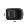 ABS Material Door Handle Exterior Handle Front Left