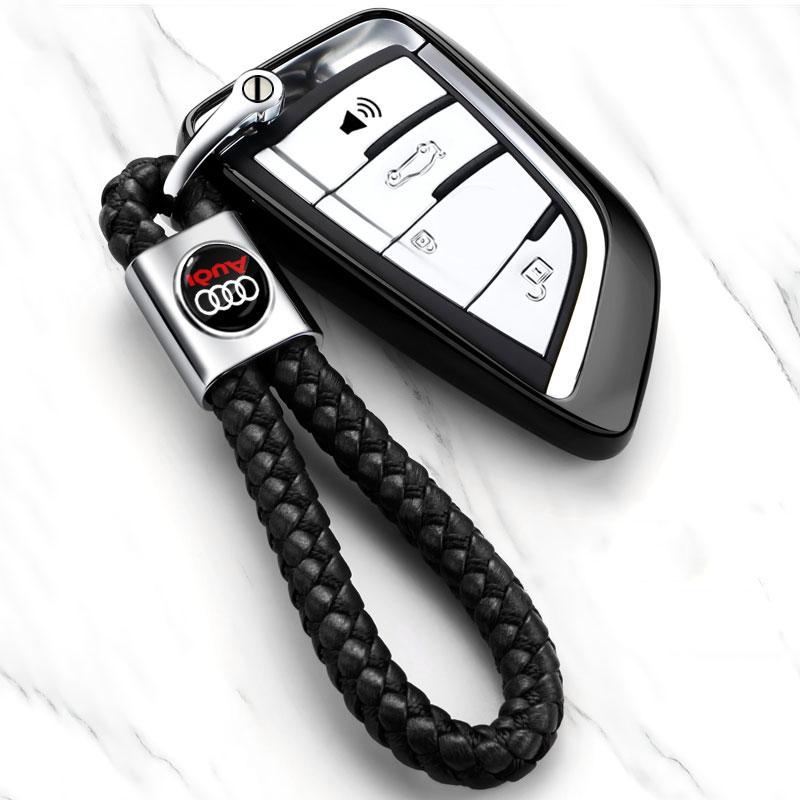 1Pcs Car Key Chain Key Ring Key Lanyard Car Emblem Styling for Mercedes Benz AMG A B R G Class GLK GLA CLA GLB GLC C200 E200