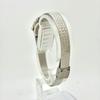 Used [New Battery] ORIENT Ladies Watch 1P Diamond Shell Silver UBLV-01