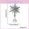 Unique Tree Christmas Topper Snowflake Ornament In Bright Red Silver Gold For Memorable Festivities