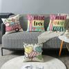 New Valentine's Day Pillow Love Cushion Home Cartoon Print Pillow Case Sofa Bedside Cushion