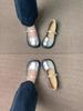 Autumn not tired feet women's shoes Mary Jane single shoes 2025 new soft sole low heel square head shallow mouth French small leather shoes women
