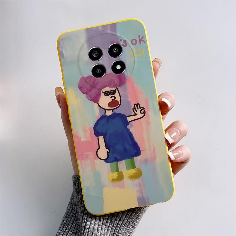 Case For Oppo Realme 13 Pro Funda Cute Cartoon Cat Dog Fox Silicone Soft Back Cover For Realme 13 Pro Plus 13pro 5G Phone Cases