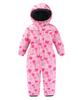 M2C Ski Snowboard and Perfect for Snow Size 130 Kids' Snowwear, Wear, One-Piece Jacket, Water-Repellent, Windproof, Cold-Proof, Girls' Play, Pink,
