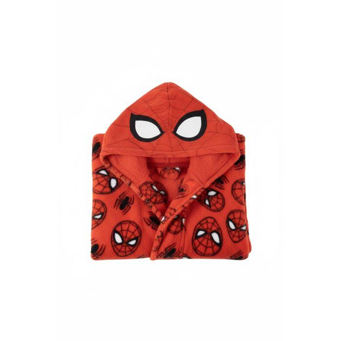 Children's Bathrobe - CERDA - Spiderman - Red - Polyester - 4 Years
