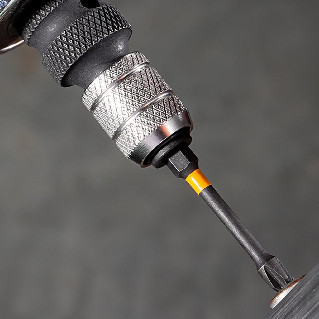 1/4inch Drive To 1/4inch Hex Adapter Socket Adapter Drive Hex Ratcheting Humanized Quick Releasing Wrench Accessories