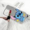 Cute Stitch Applies To Apple 15promax Makeup High Definition Mirror Mobile Phone Case Iphone17 Women's Mirror