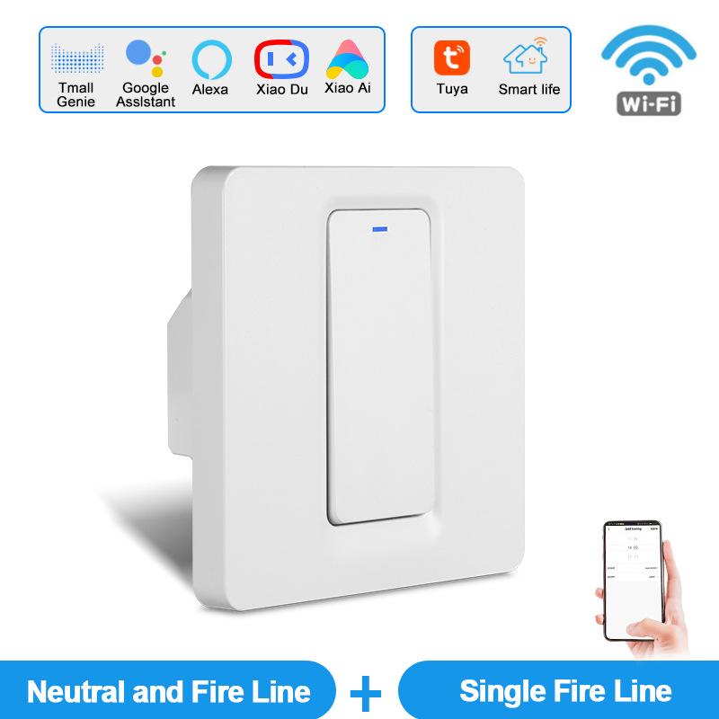 Graffiti Smart WiFi Wall Switch with Alexa Voice Control - EU/UK Specs