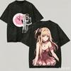 Popular Anime 'My Fashion Idol' T-Shirt, Marlin Fashion Washed Loose Short Sleeve