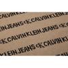 Calvin Klein Allover Letter Jacquard Crewneck Sweater Men Sweater Khaki J319617-PBF