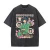 Anime The Apothecary Diaries Maomao Washed Vintage T Shirt Men Women Kawaii Cute Funny Short Sleeve T-shirts Streetwear Unisex