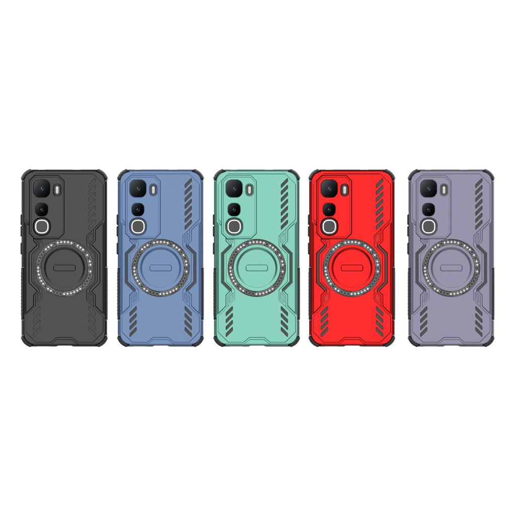 Magsafe Phone Case for Vivo Y400 Y300,Magnetic Heat Dissipation Phone Case Cover for Vivo V60 V50