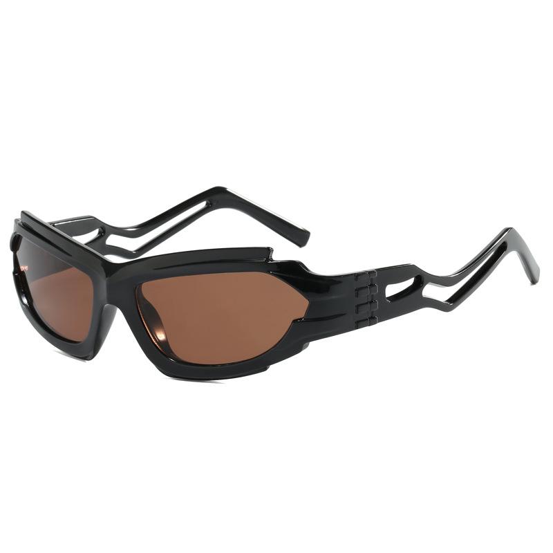 Xiaomi Men Women Y2K Futuristic Hollow Temple Sunglasses UV400 Party Street Fashion Showoff Shades Multi Color Available