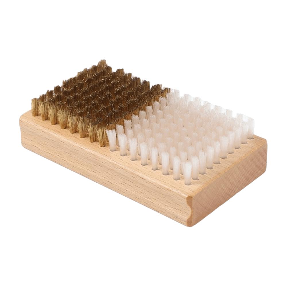 Horsehair Ski Waxing Brush Wooden Handle Brush Snowboard Tool Snowboard Brush Winter Sports