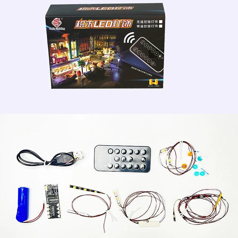 Hochwertiges DIY-LED-Beleuchtungsset für Steine T5026(Nur LED-Licht, Ohne Bausteine-Modell) Hergestellt für Langlebigkeit & Hohe Qualität black