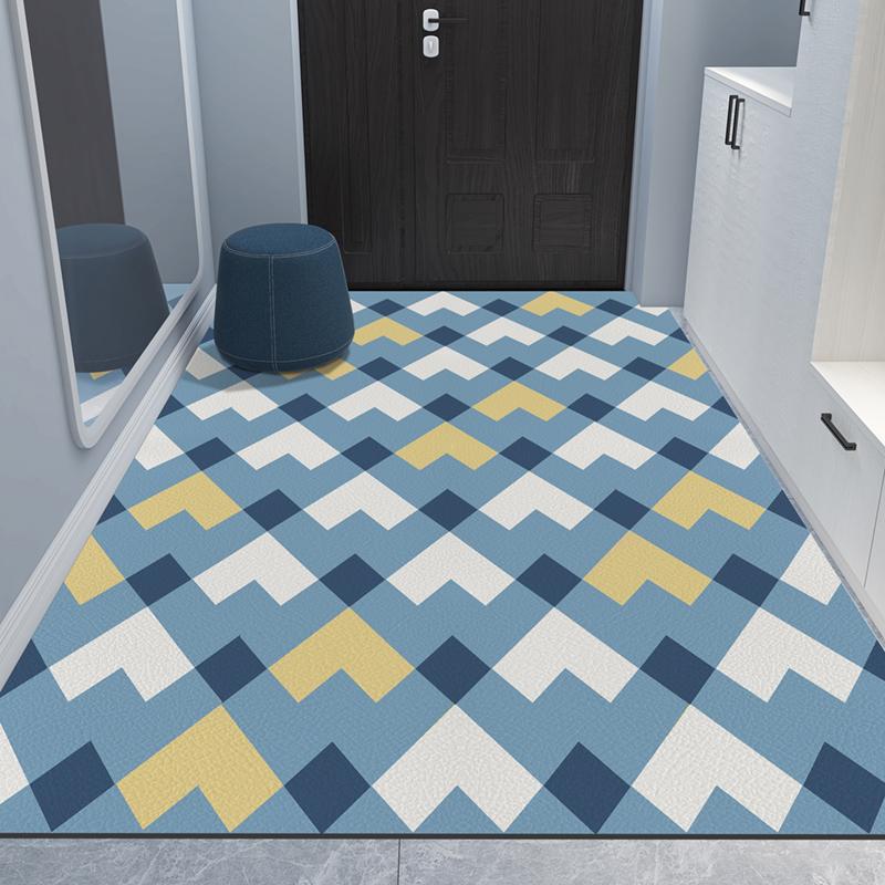 

Luxury Doormat Outdoor Entrance Front Door Mat Waterproof Porch Mat Long Carpet For Hallway Anti Slip Bath Mats Bathroom Rug 50x80cm