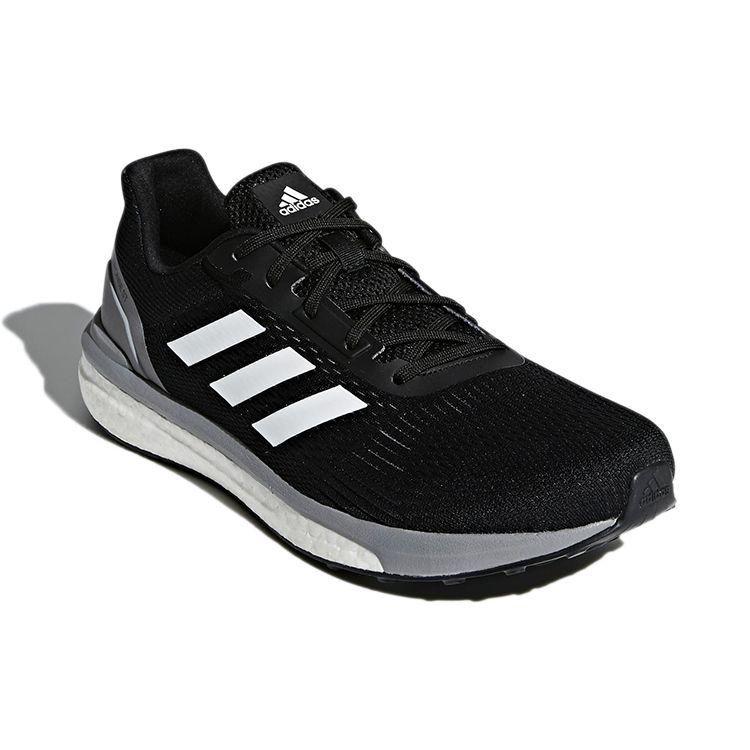 Adidas Response St Comfortable Fabric Cushioning Breathable Supportive Low-Top Running Shoes Men Sneaker Black CG4003