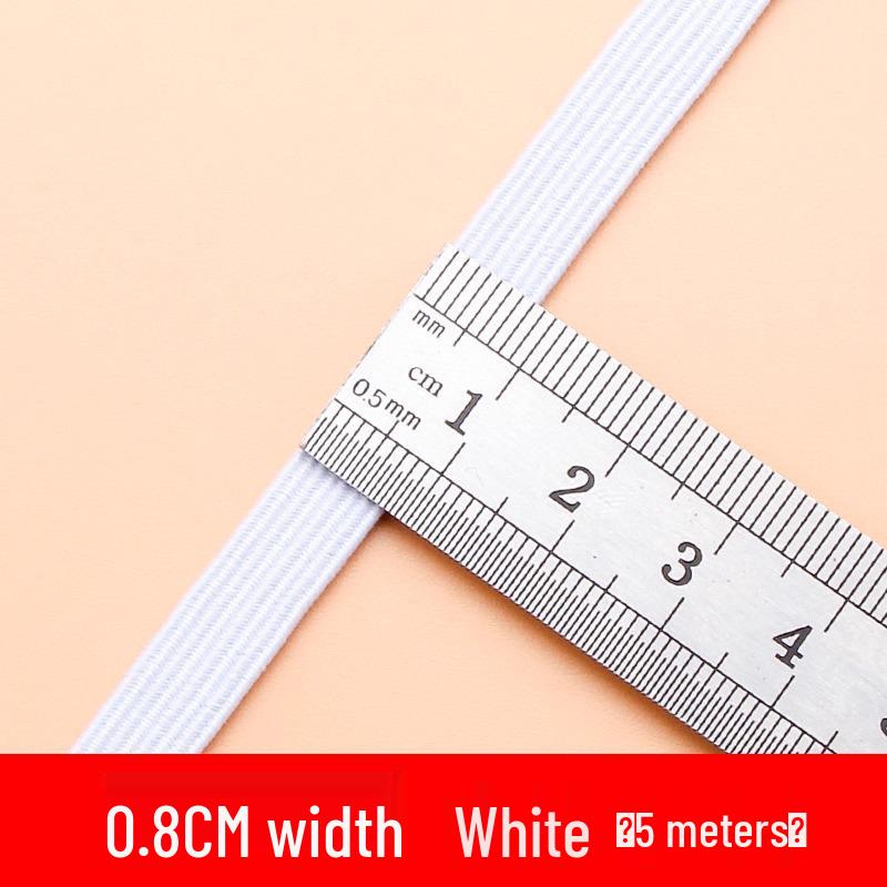 

Elastic High-Elasticity Waistband and Cuffs: Durable, Wide, Stretchable, and Slimming Rubber Band for Pants.