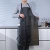 PVC Waterproof Oil-proof Apron Labor Protection Waist Lengthened Factory Working Apron Thickening Extra-long Kitchen Chef Apron