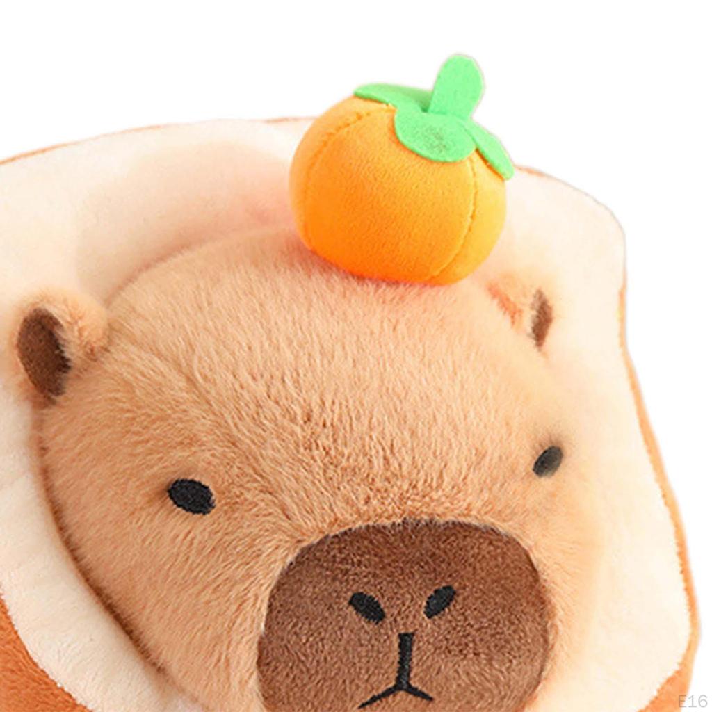 Capybara Plush Toy Cute Stuffed Animal 30cm Comfortable Kids Room Decor Doll