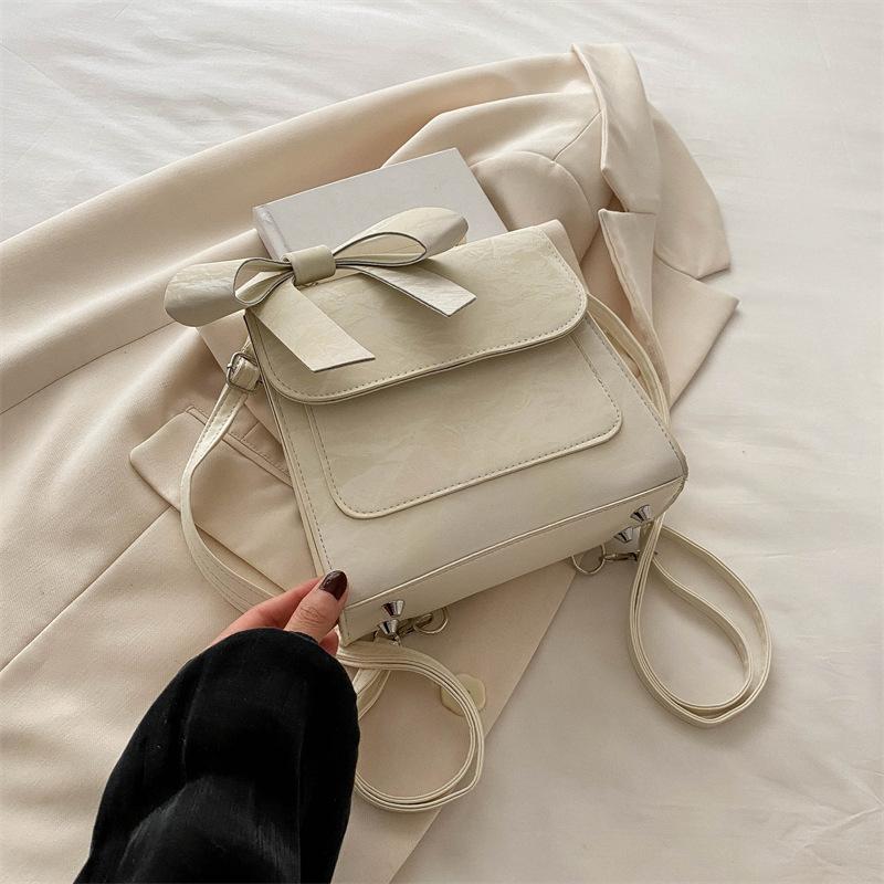 Рюкзак-сумка с бантом многоцелевой женский новый модный стильный студенческий универсальная сумка-тоут дорожный рюкзак