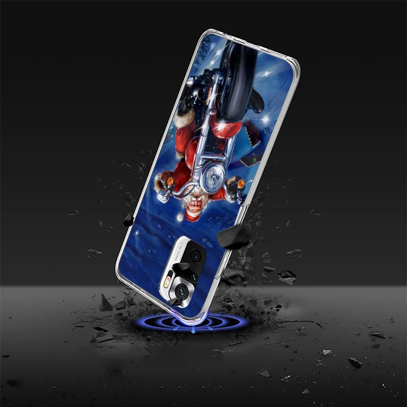 Christmas Santa Claus Present Cover Phone Case For Xiaomi Poco F7 Ultra X7 X6 X5 Pro M7 Redmi 15C 15 13C 13 12C 12 10C 10 9A 9C