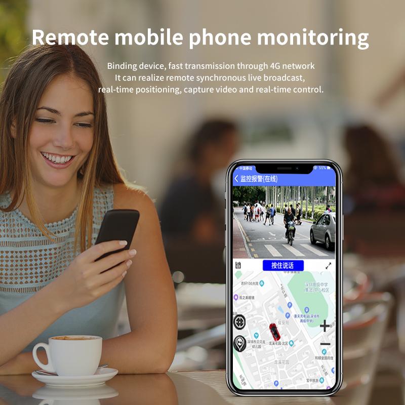 HD Mini DashCam Car DVR 4G WIFI GPS 1080P APP Live Night Vision G-sensor 2Way 24Hours Parking Monitor Video Recording