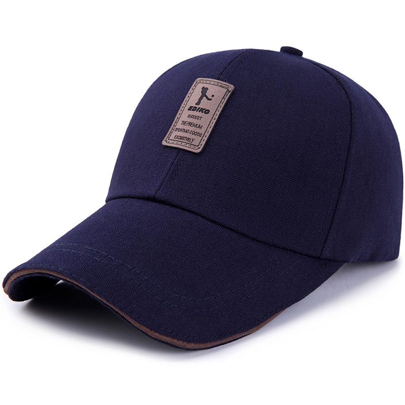 Casquette de baseball simple à visière sandwich printemps pour homme, visière pare-soleil décontractée, chapeau de soleil été, chapeau de golf