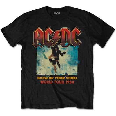 AC/DC Blow Up Your Video World Tour Angus Young Tee Unisex T-shirt