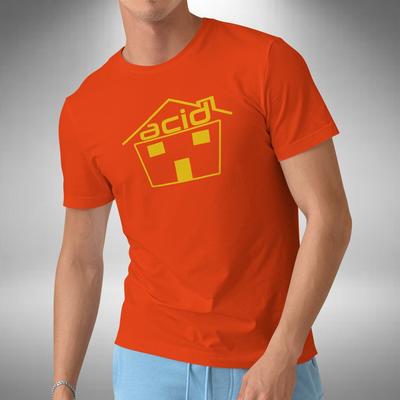 Acid House T-Shirt Music Lover Rave Festival Old Skool Retro Dance Small To 5XL