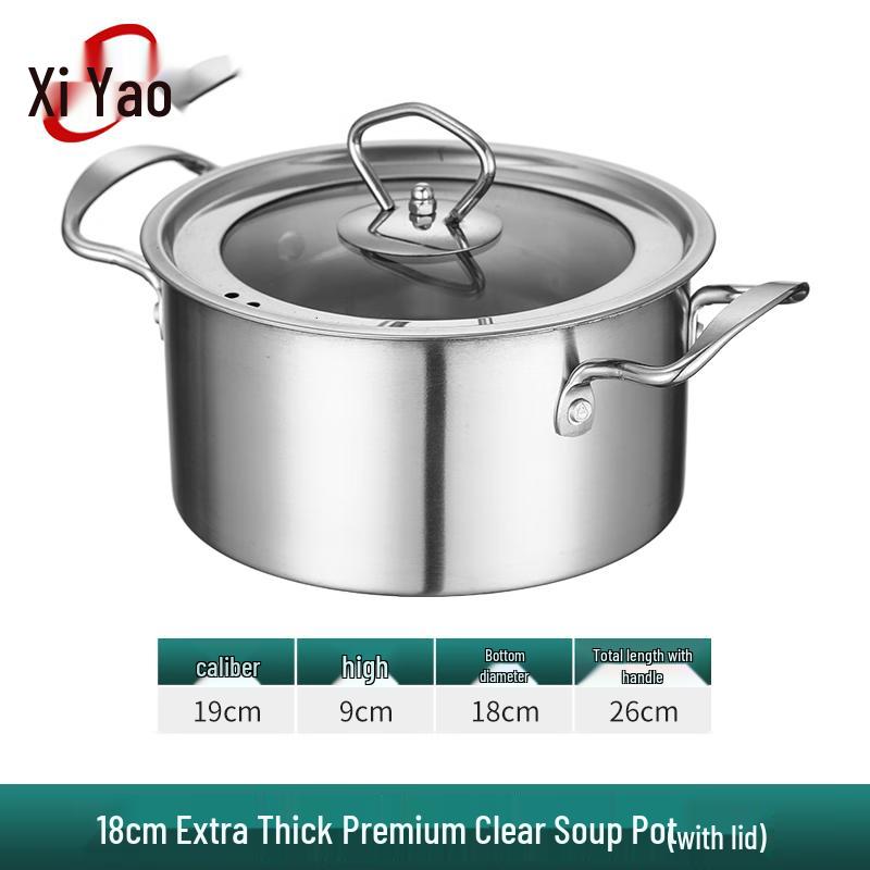 Xiyao Commercial Extra Thick Stainless Steel Individual Hot Pot