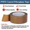 PTFE Tape Is Used for Vacuum Sealing Machines, Coated with Fiberglass Tape That Is Waterproof, Heat-resistant, and Durable