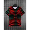 Fashion trendy print fashionable trendy casual short-sleeved T-shirt