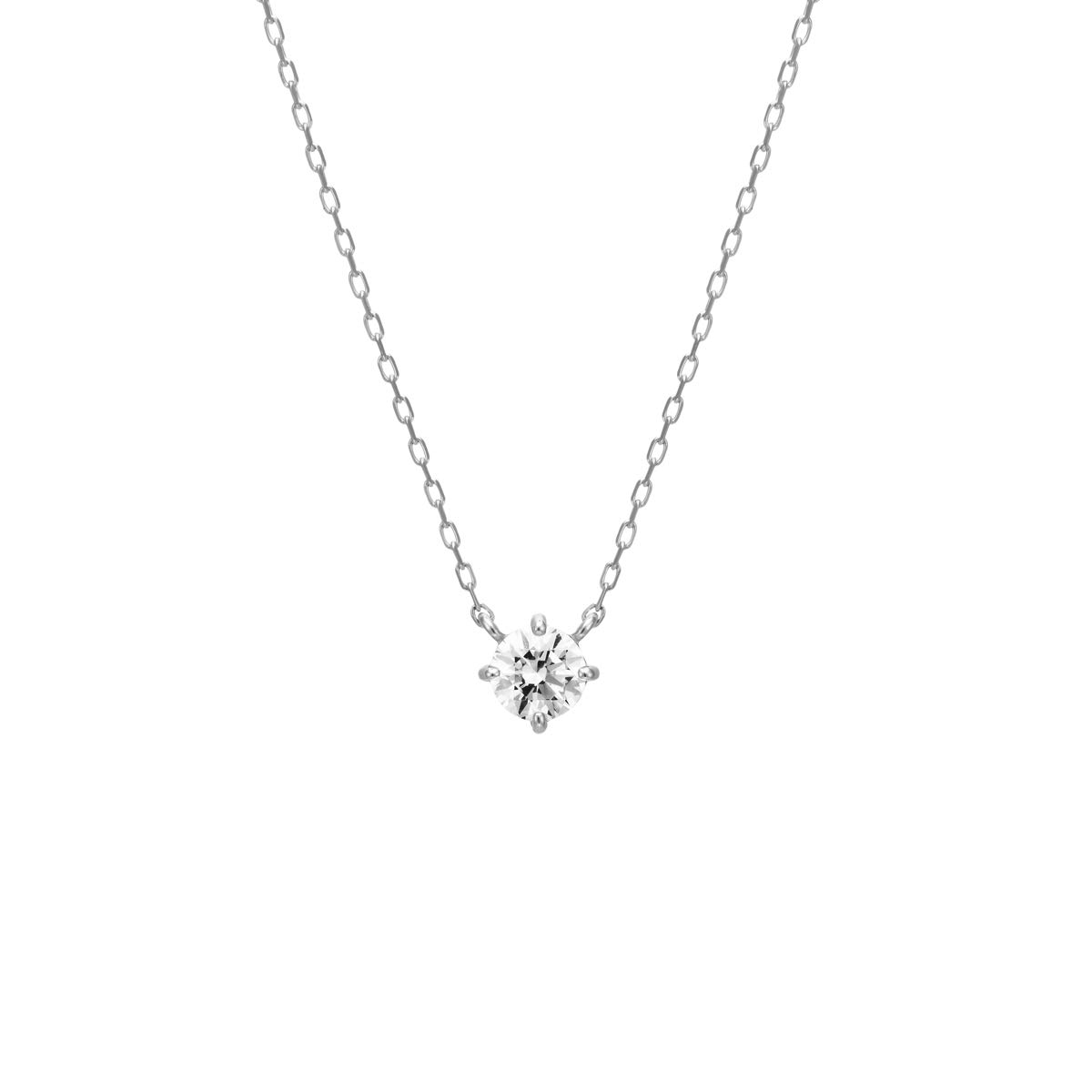 

[Canal 4℃] K10 White Gold Necklace 151816123201