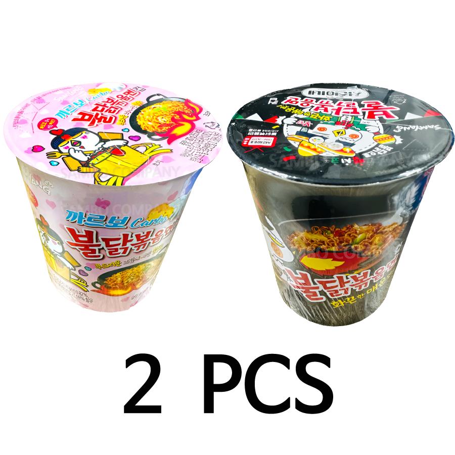 

SAMYANG Рамен со вкусом острой курицы в мини-чашке (2 вида смеси вкусов) 1