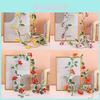 Christmas Decorative Faux Vine With Red Fruit For Holiday Home Decor