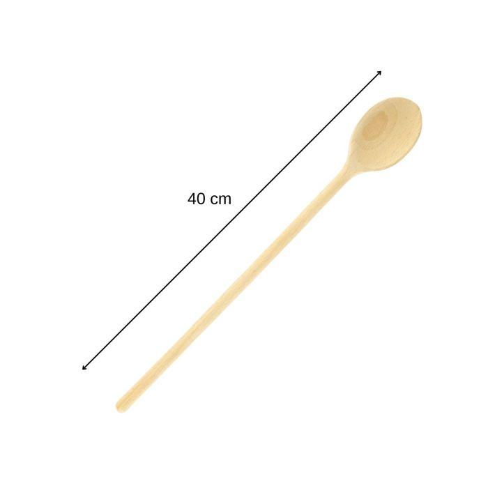 Cuillère De Cuisine En Bois 40 Cm Fackelmann Wood Edition