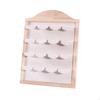 Earring Display Stand ,Jewelry Holder, Wood Portable Studs Selling Rack Storage Organizer for Show