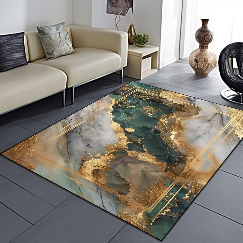 

Современный абстрактный ковер, роскошные ковры для гостиной, большой спальни, декор, прикроватный коврик, домашний гардероб, коврик для гостиной, моющийся 60x90cm door mat