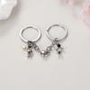 Creative Design Astronaut Star Moon Key Chain Spaceman Love Heart Couple Friendship Gift Car Bag Key Ring Pendant Accessories